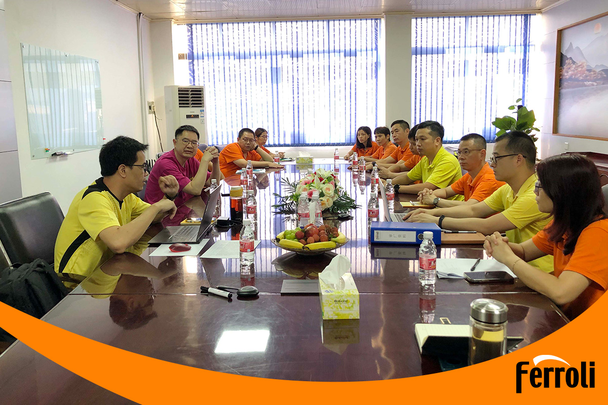 万科采筑平台光临我司调查