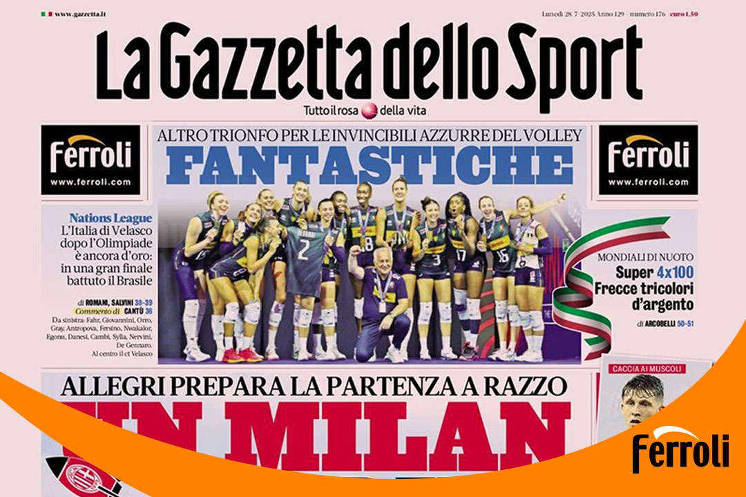 Z6官网强势登陆〖兰体育报》头版！